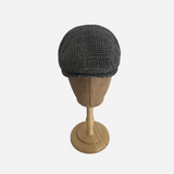 Brim&Brawn Flat Cap in Grey Check