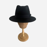 Wool Felt Hat Fedora Cowboy Black