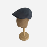 Brim&Brawn Flat Cap in Grey Cotton