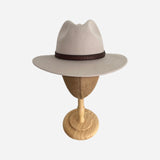Wool Felt Hat Fedora Cowboy Sand