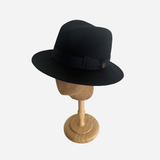 Wool Felt Hat Fedora Cowboy Black