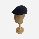 Brim&Brawn Flat Cap in Dark Blue Cotton