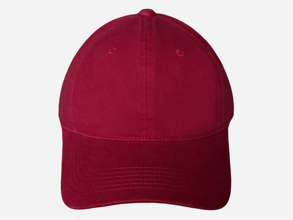 Brim&Brawn Plain Burgundy Cap
