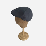 Brim&Brawn Flat Cap in Grey Cotton