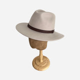 Wool Felt Hat Fedora Cowboy Sand