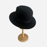 Wool Felt Hat Fedora Cowboy Black