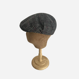 Brim&Brawn Flat Cap in Grey Check