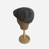 Brim&Brawn Flat Cap in Grey Check