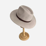 Wool Felt Hat Fedora Cowboy Sand