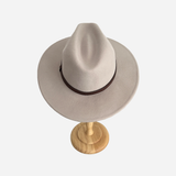 Wool Felt Hat Fedora Cowboy Sand