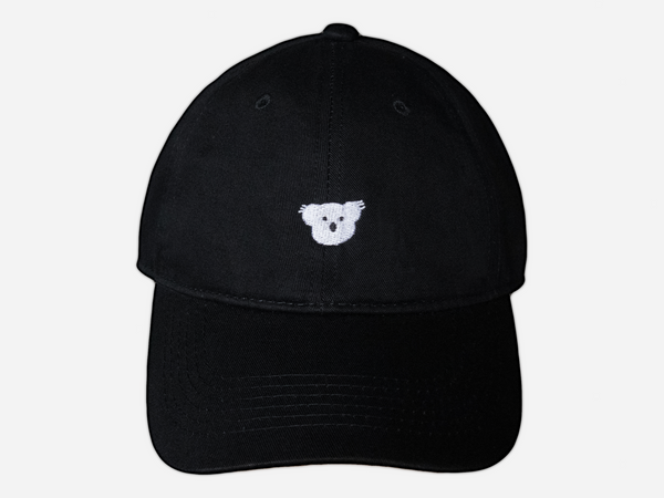 Brim&Brawn Koala Cap Black
