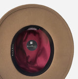 Wool Felt Hat Fedora Cowboy Camel