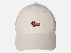 Brim&Brawn Sausage Dog Cap Cream