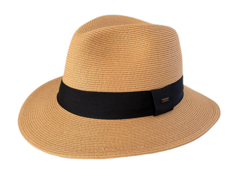 Panama Style Straw Hat Tan
