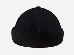 Brim&Brawn Black Skullcap