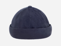 Brim&Brawn Navy Skullcap