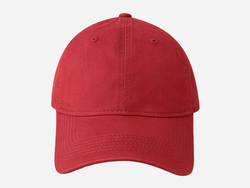 Brim&Brawn Plain Red Cap