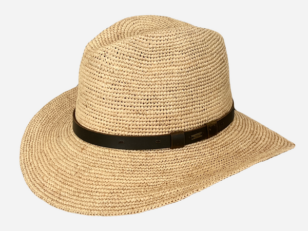 Brim&Brawn Panama Style Raffia Straw Hat