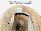 Brim&Brawn Panama Style Raffia Straw Hat
