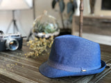 Short Brim Trilby Cotton