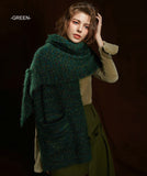 WS111 Warm Scarf with Pocket Multi Colours