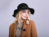 Bohemian Floppy Hat 100% Wool Felt FH100 Teal