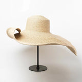 Runway Fashion Summer Straw Hat Natural SL21083