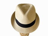 Trilby Summer Hat Ivory