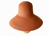 Brim&Brawn  Wide Brim Straw Hat Orange