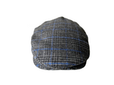 Brim&Brawn Flat Cap in Grey Check