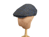 Brim&Brawn Flat Cap in Grey Check