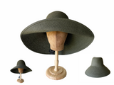 Brim&Brawn  Wide Brim Straw Hat Olive