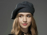 B133 Warm Sparkly French Beret   Multi Colours