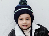 KB102 Kids Beanie with Pompom and Soft Lining Grey