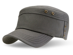 TC101 Brim&Brawn Army Cap Grey